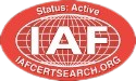 IAF CertSearch Logo
